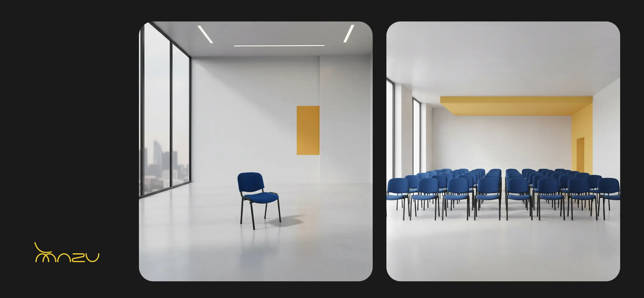 Krzesła biurowe Mazu