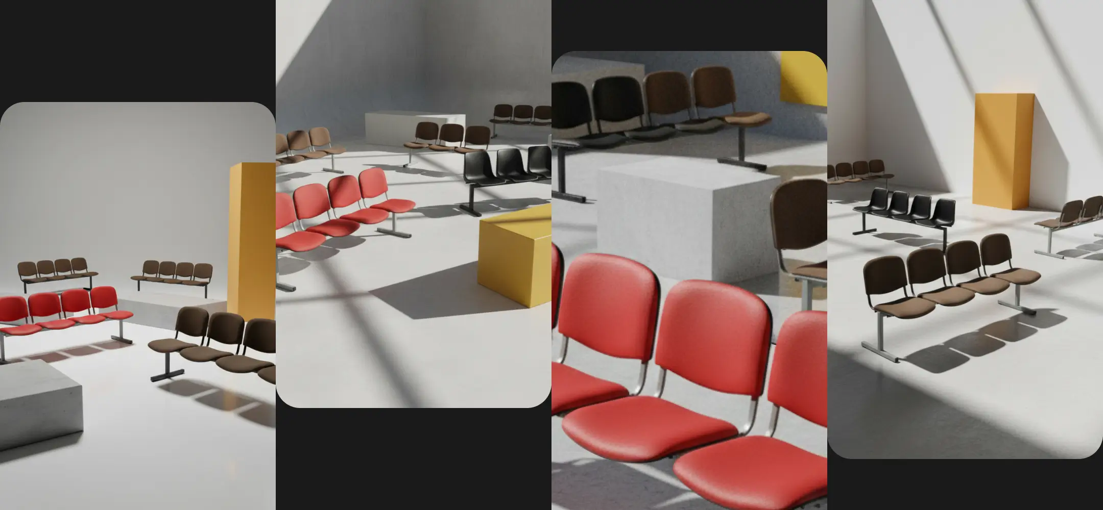 Siedziska zespolone ławki