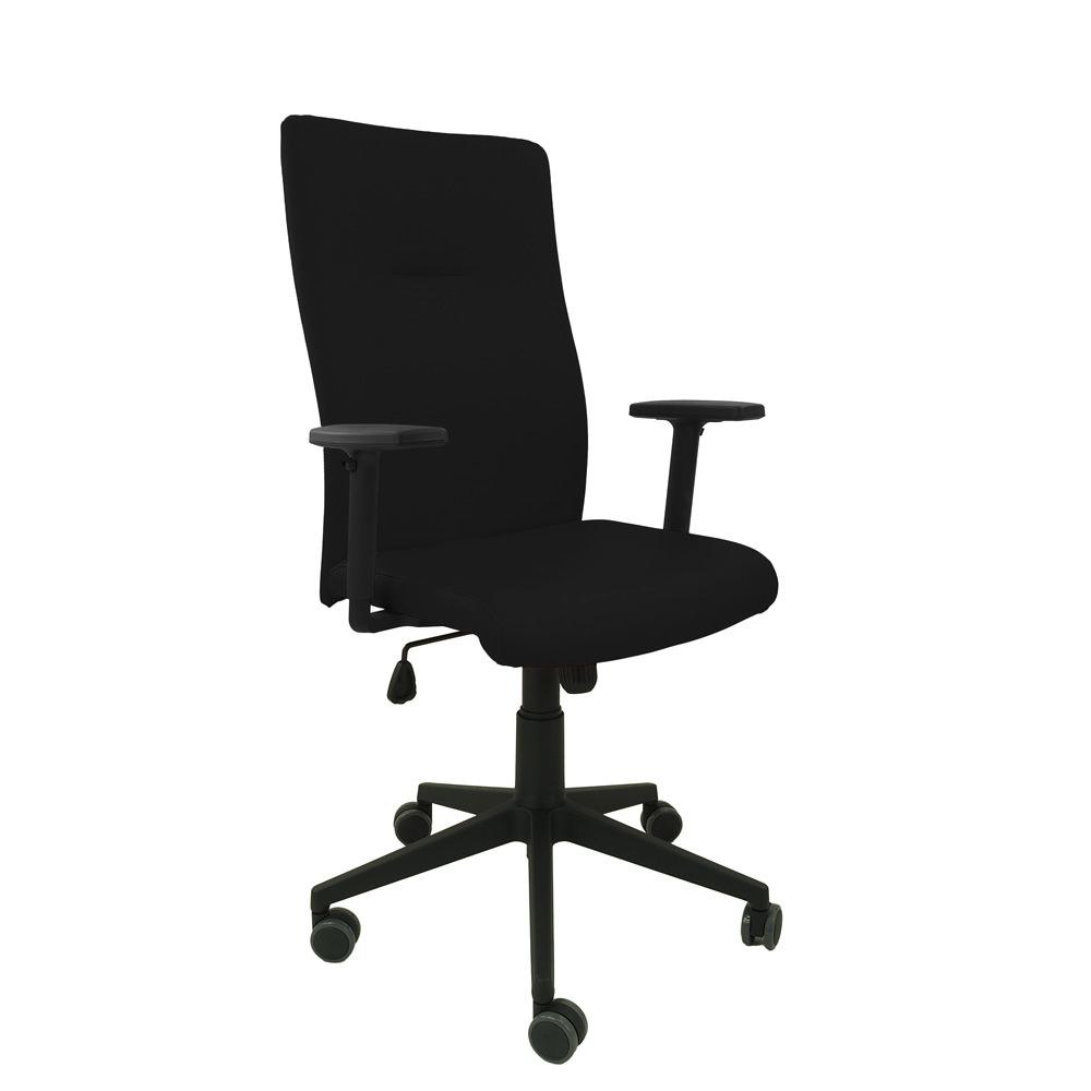 krzeslo obrotowe expand ekoskora czarna podstwa czarna podlokietniki regulowane